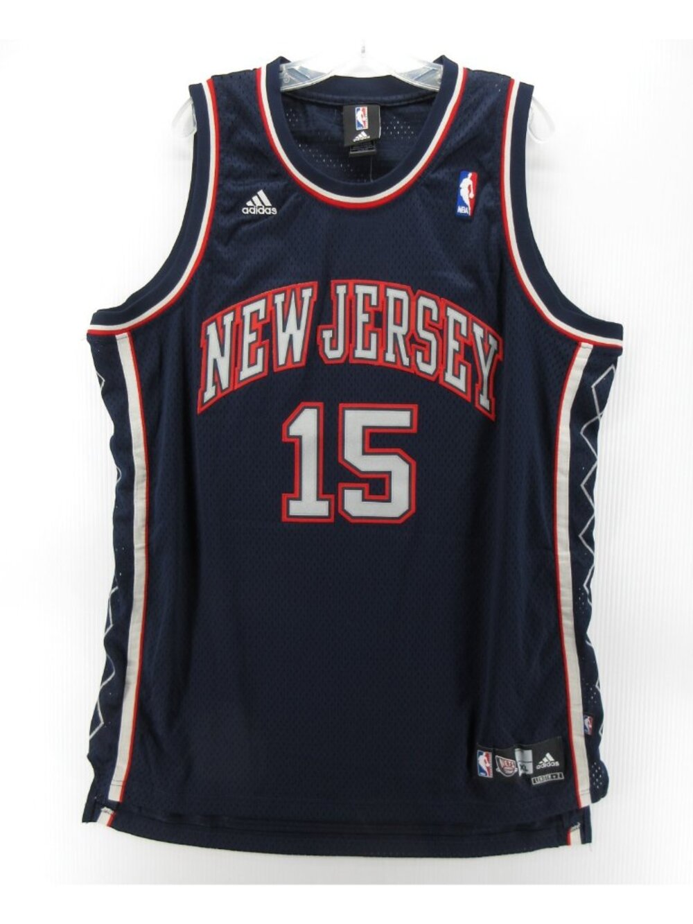 VTG Vince Carter New Jersey Nets Jersey XL Adidas Swingman Basketball NWT *